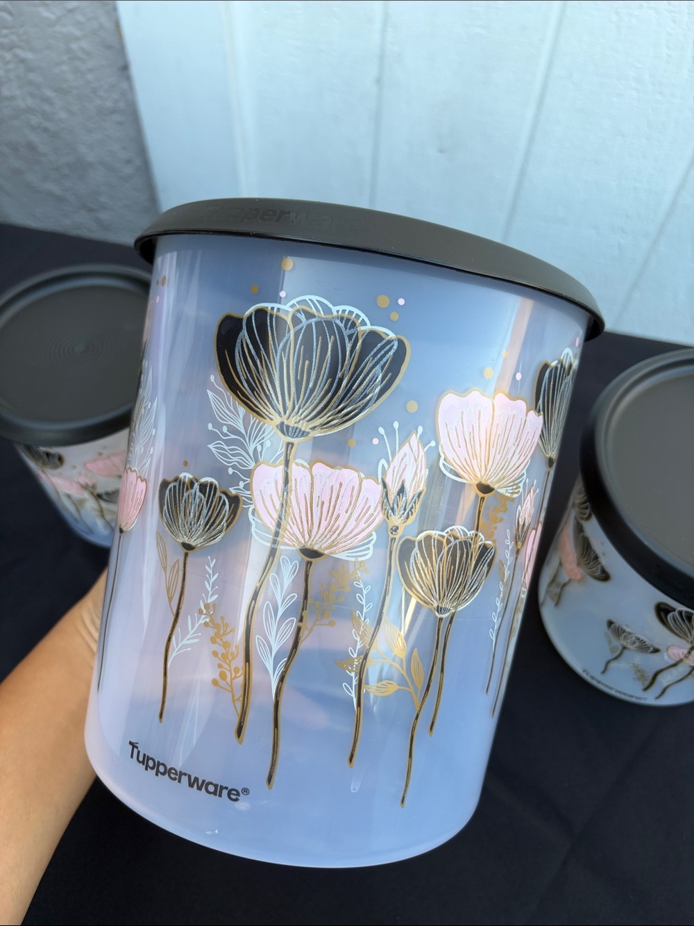 Tupperware Floral Containers - Picture 3 of 9
